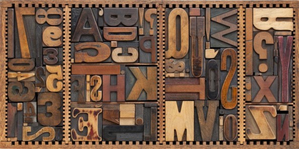 Фотообои Буквы лофт