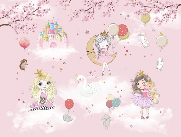 Фотообои принцессы 