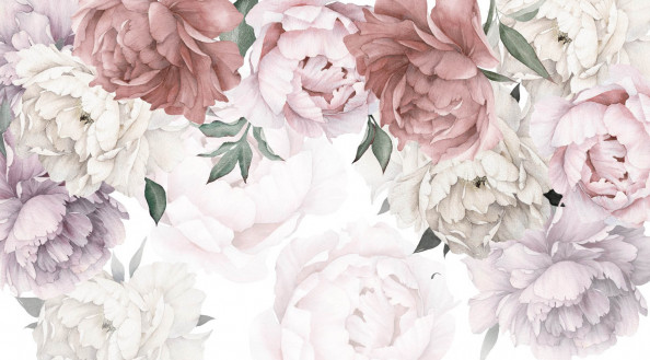 Фотообои пионы