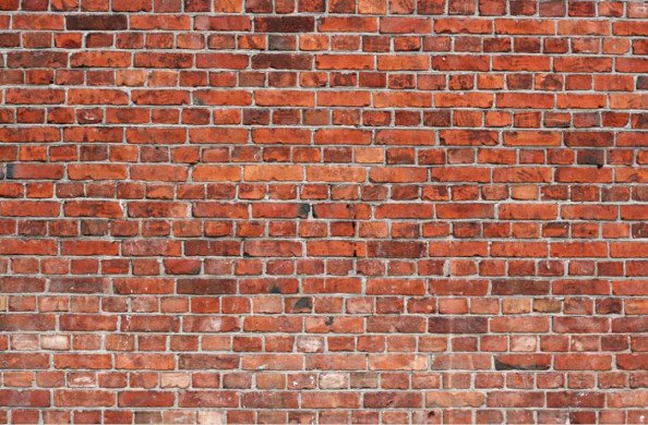 Фотообои Красная кирпичная стена