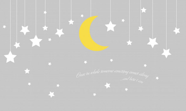 Фотообои Месяц и звезды