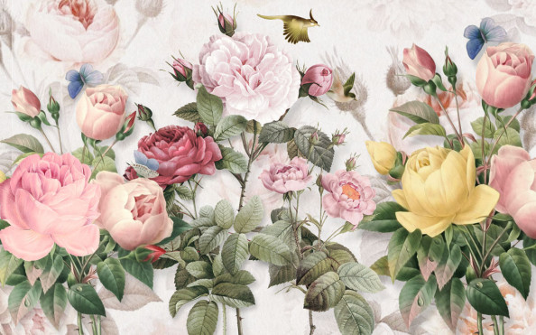 Фотообои Цветочная композиция