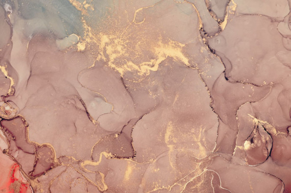 Фотообои Техника Флюид Арт голубой