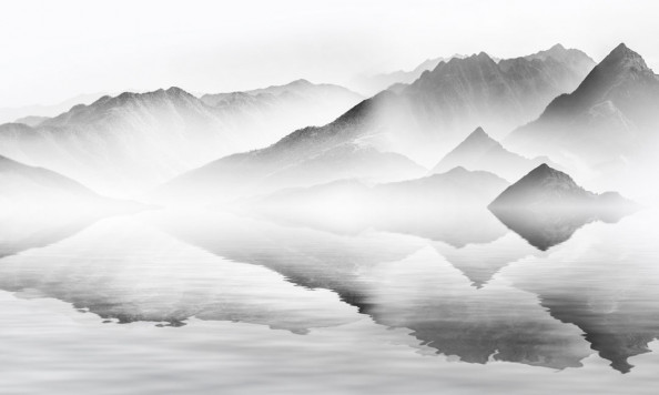 Фотообои Серые горы 