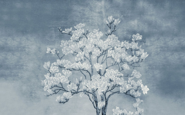 Фотообои Цветущий куст