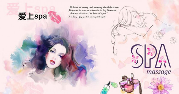 Фотообои для салона красоты, инструменты