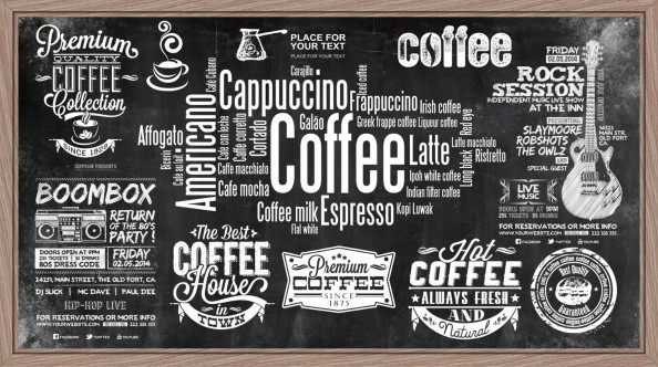 Фотообои кофе