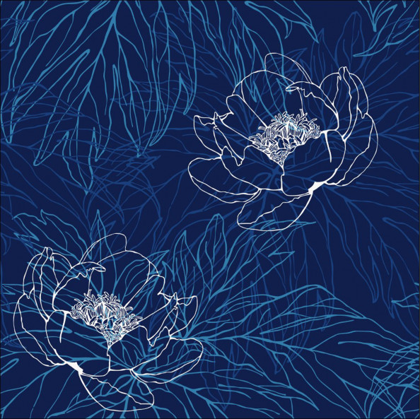 Фотообои векторные цветы