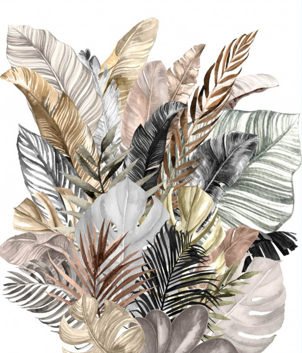 Фотообои тропические листья