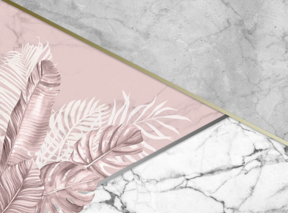 Фотообои тропики и геометрия